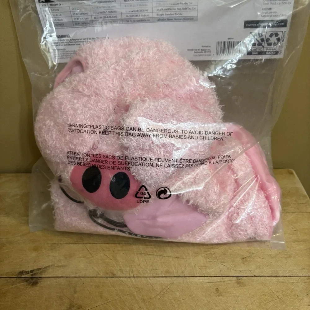 Halloween Pig Dog‎ Costume Labrador, Boxer, German Shepherd Size L NEW in Pkg